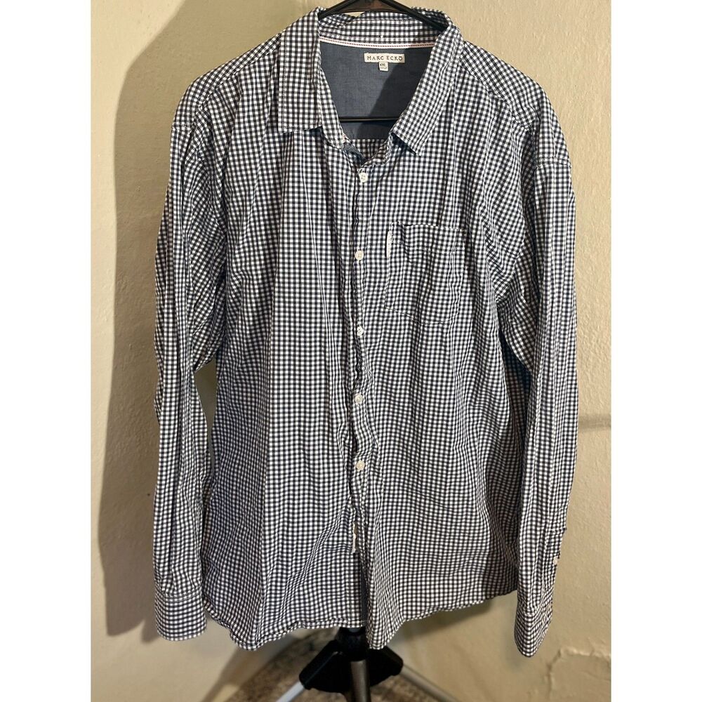 Marc Ecko Well Hung button down gingham XXL